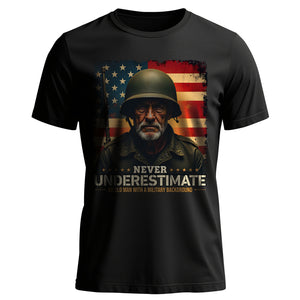 Never Underestimate an Old Man with a T-Shirt