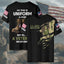 My Time in Uniform Is Over All-over Print T-Shirt