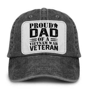 Vietnam Veteran Proud Dad Baseball Cap