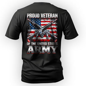 Proud Veteran Tribute for Army Heroes T-Shirt