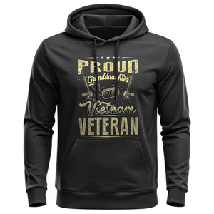 Proud Tribute to a Vietnam Veteran Granddaughter 2 Hoodie