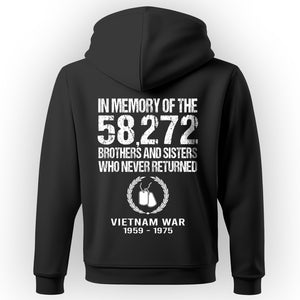 In Memory of Vietnam War Heroes Hoodie