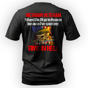 Proud Vietnam Veteran Tribute T-Shirt