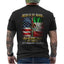 Mexican by Blood American by Birth Veteran by Choice T-Shirt
