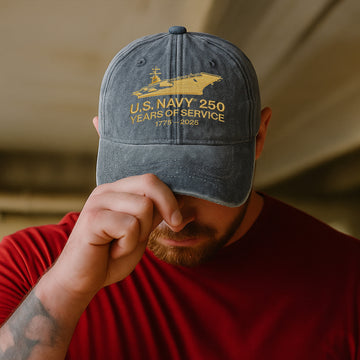 1776–2026 250 Years of Service Proud US Military Patriotic American Freedom Baseball Cap