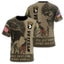 Airborne Faith and Sacrifice Forever Remembered All-over Print Personalized T-Shirt