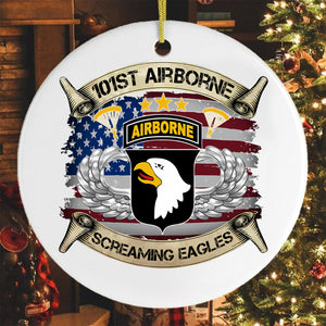 101st Airborne Eagles US Army Ornament