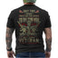 Only Two Forces Die for You Jesus Christ and the American Veteran Military Patriotic Faith T-Shirt