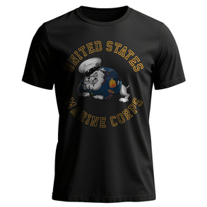 Bulldog United States Marine Corps USMC T-Shirt