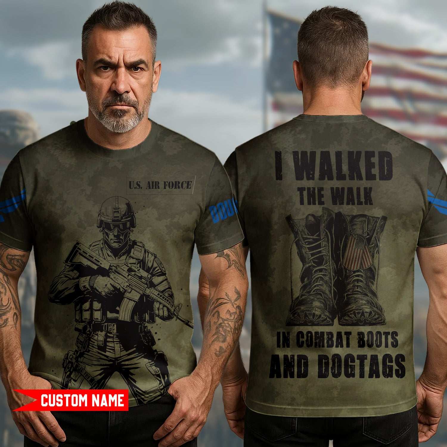 I Walked the All-over Print Personalized T-Shirt