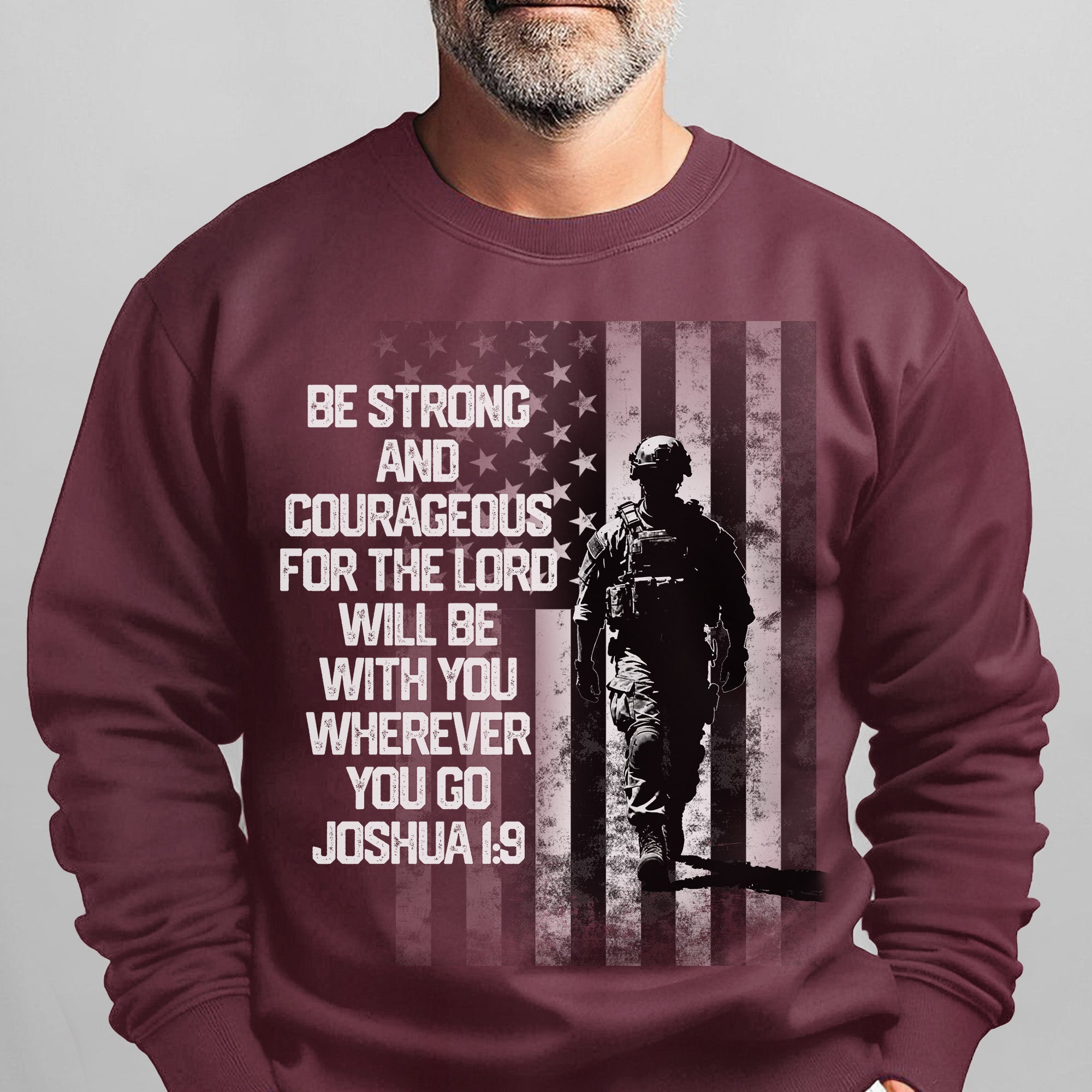 Be Strong and Courageous for the Lord Sweatshirt
