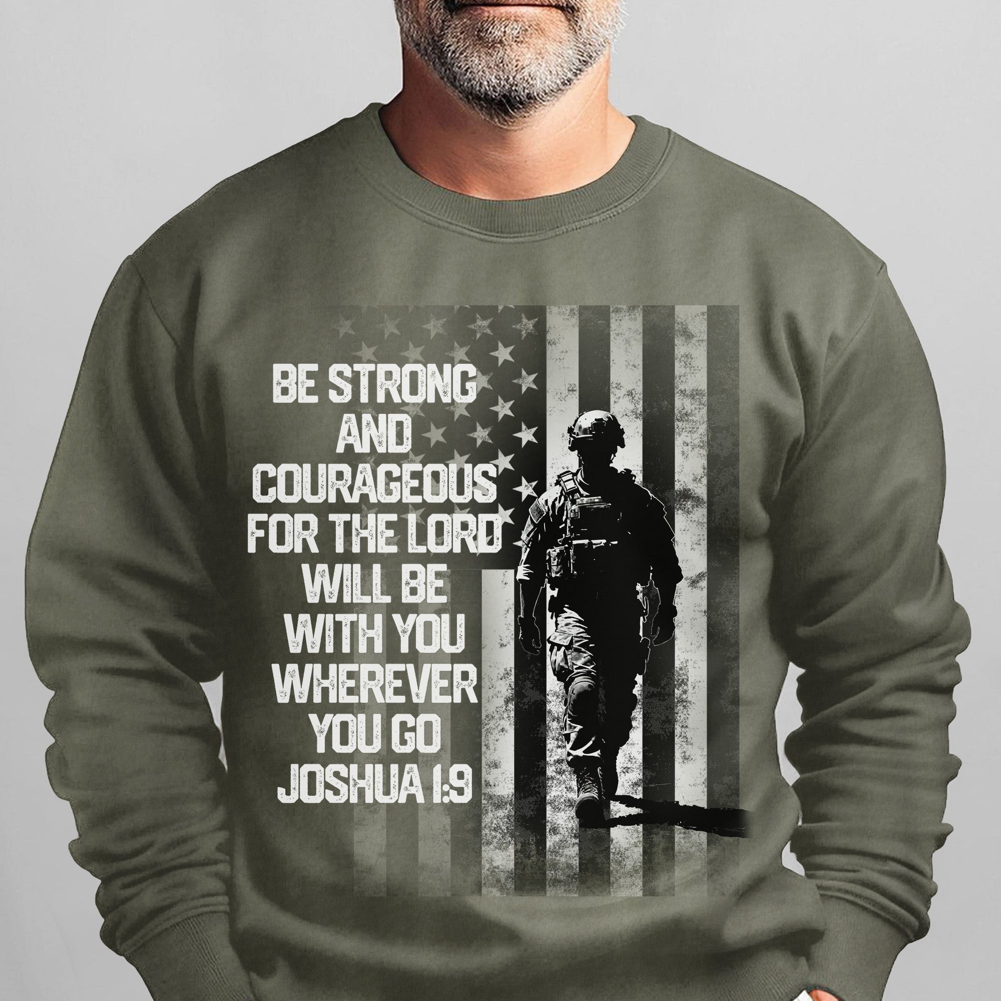 Be Strong and Courageous for the Lord Sweatshirt