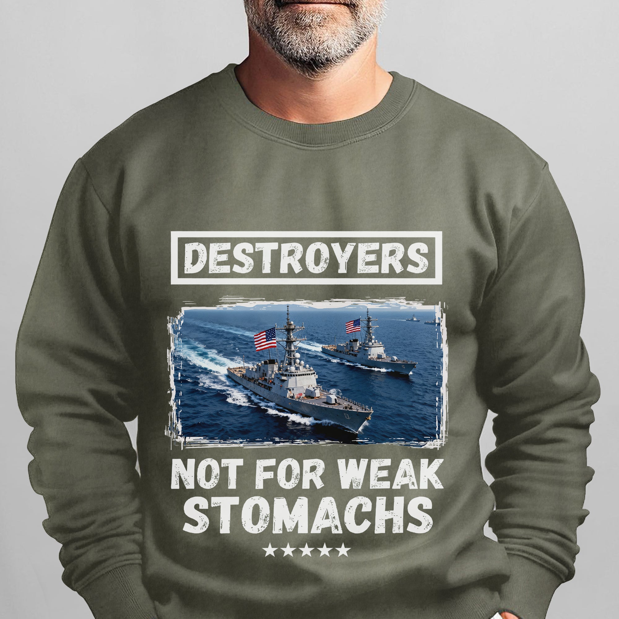 Destroyers Not for Weak Stomachs US Sweatshirt
