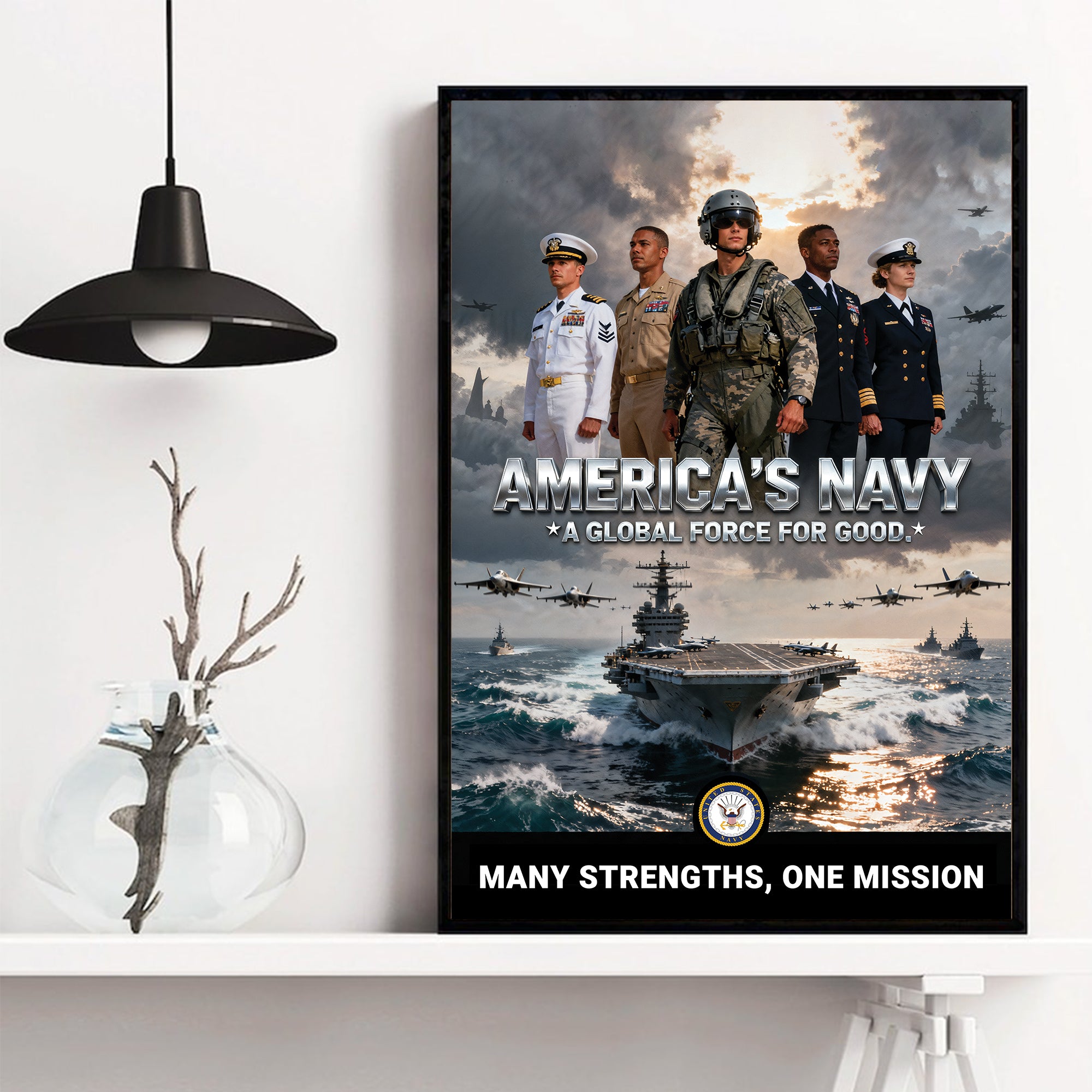 U.S. Navy Global Force for Good Poster