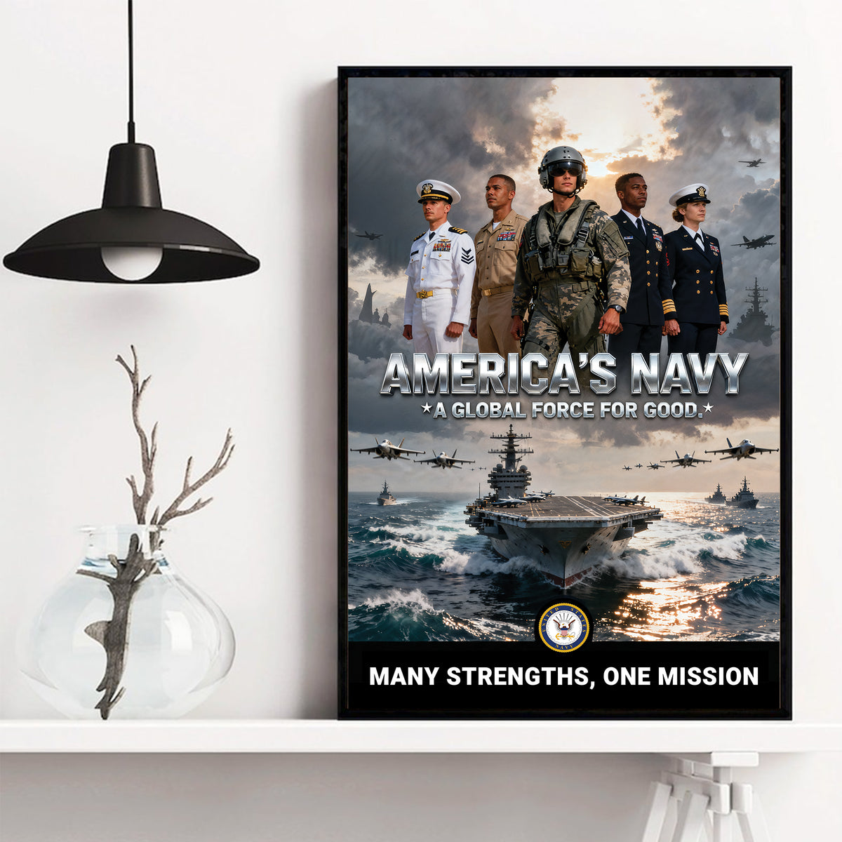 U.S. Navy Global Force for Good Poster