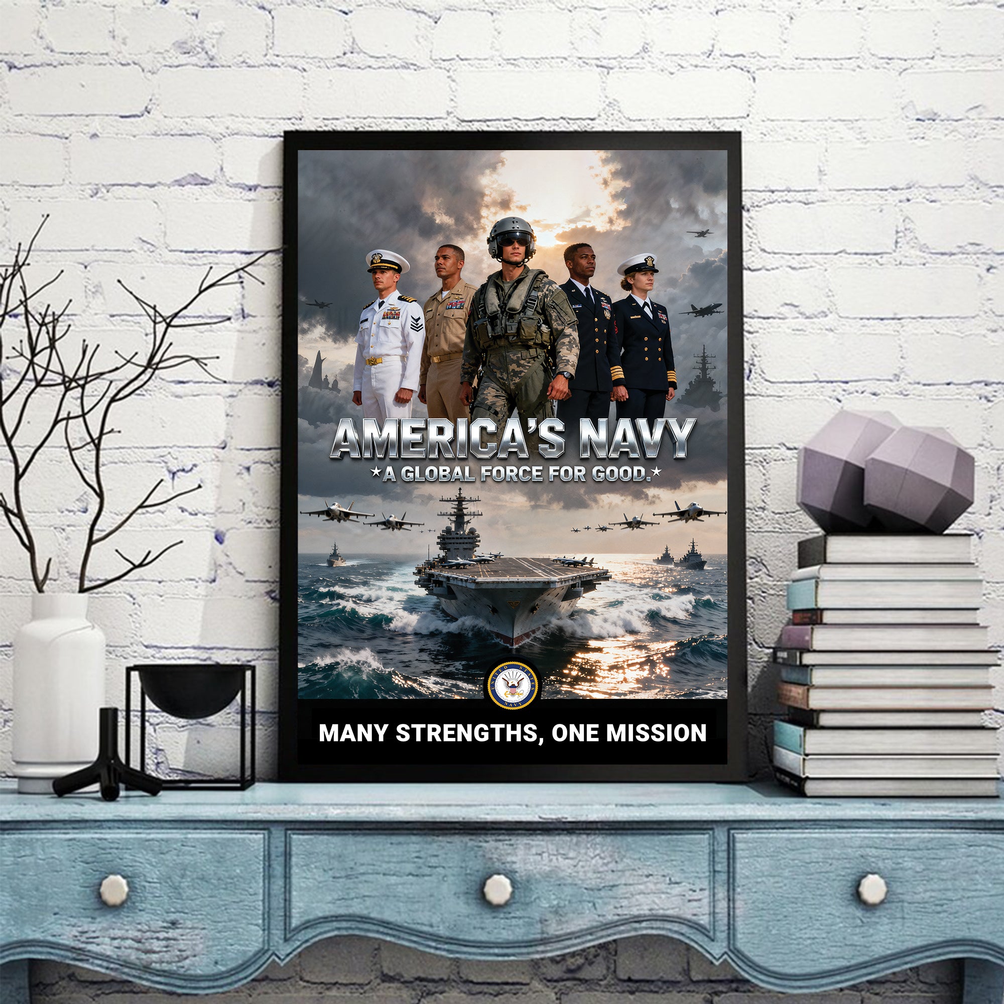 U.S. Navy Global Force for Good Poster