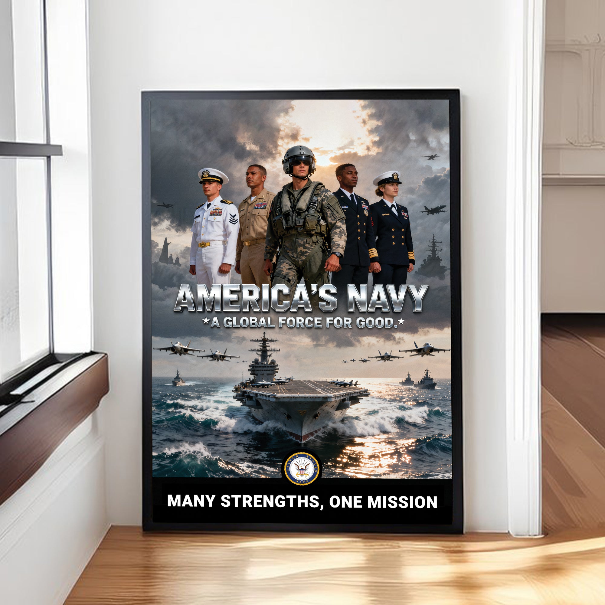 U.S. Navy Global Force for Good Poster