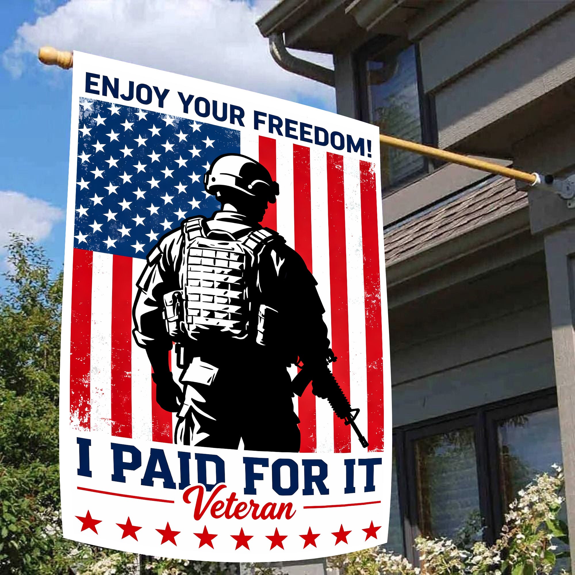 Veteran Pride Freedom Flag