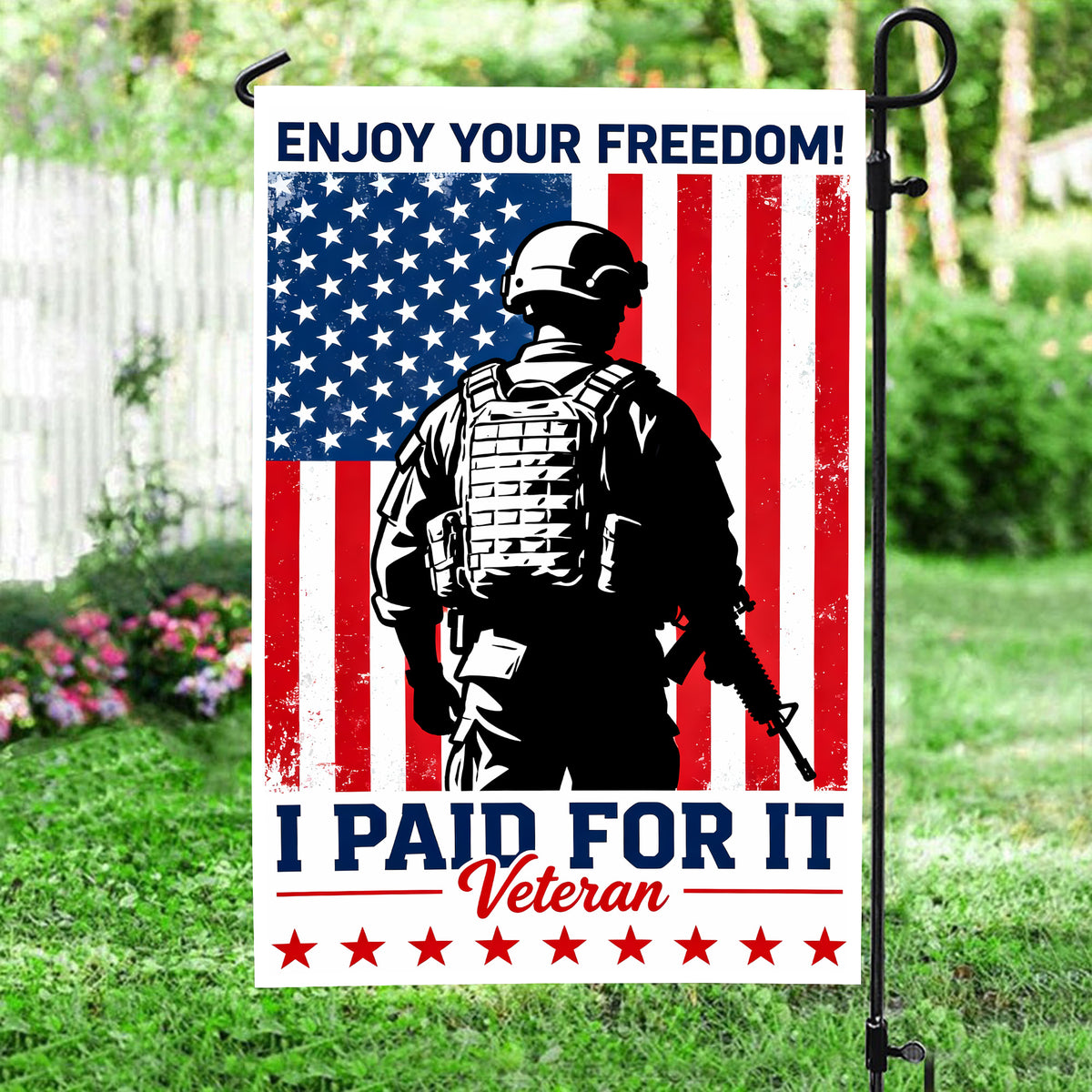 Veteran Pride Freedom Flag Main image
