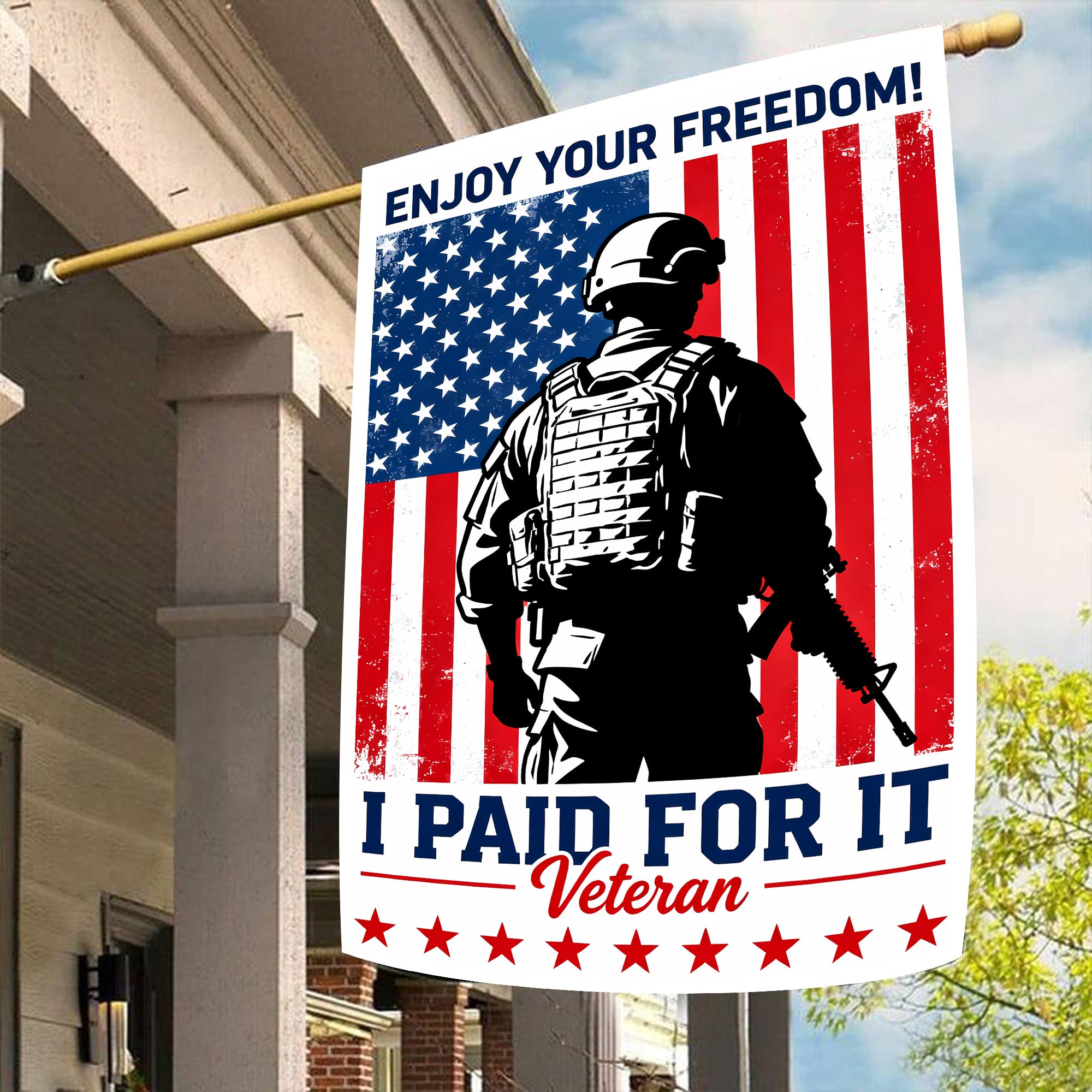 Veteran Pride Freedom Flag Secondary image