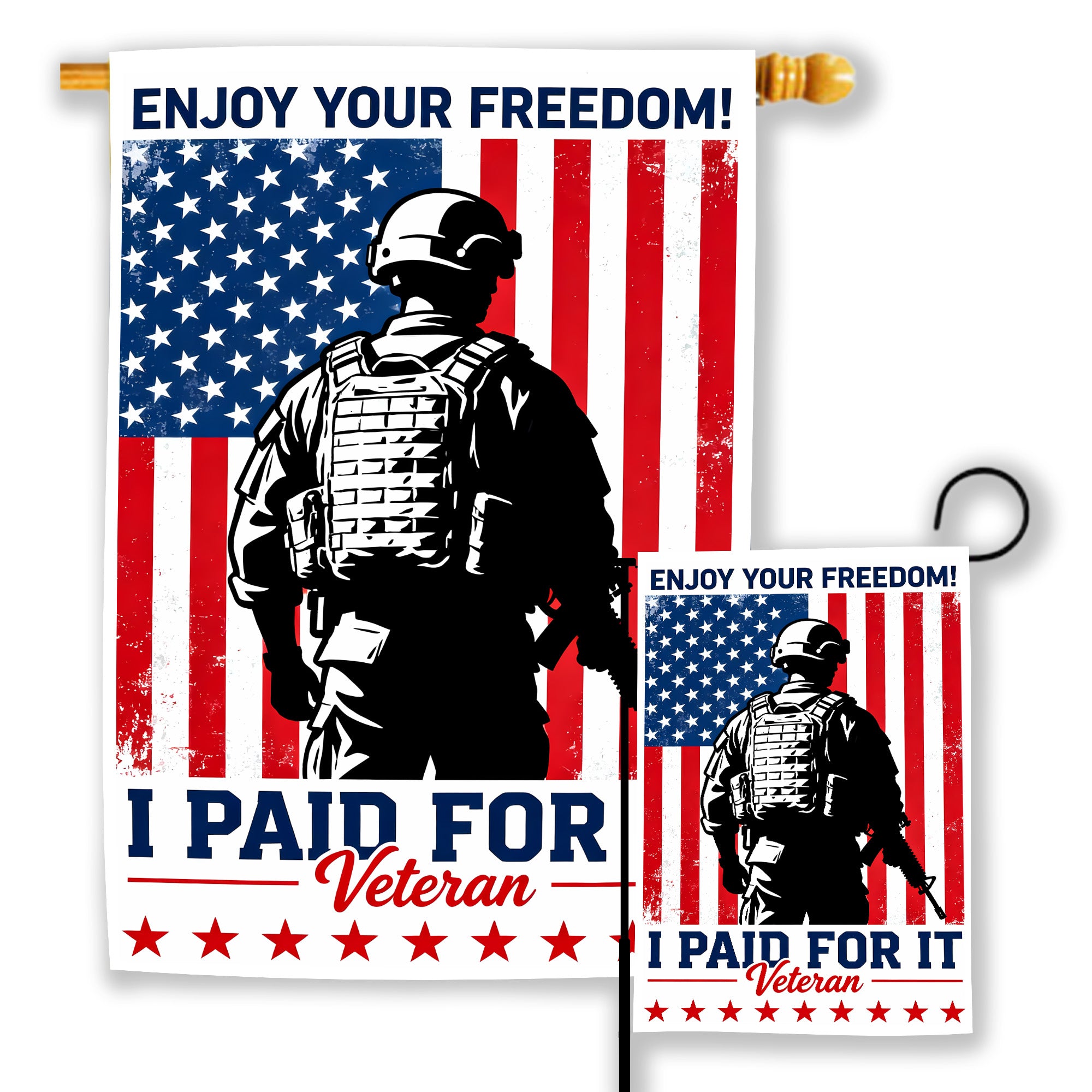 Veteran Pride Freedom Flag