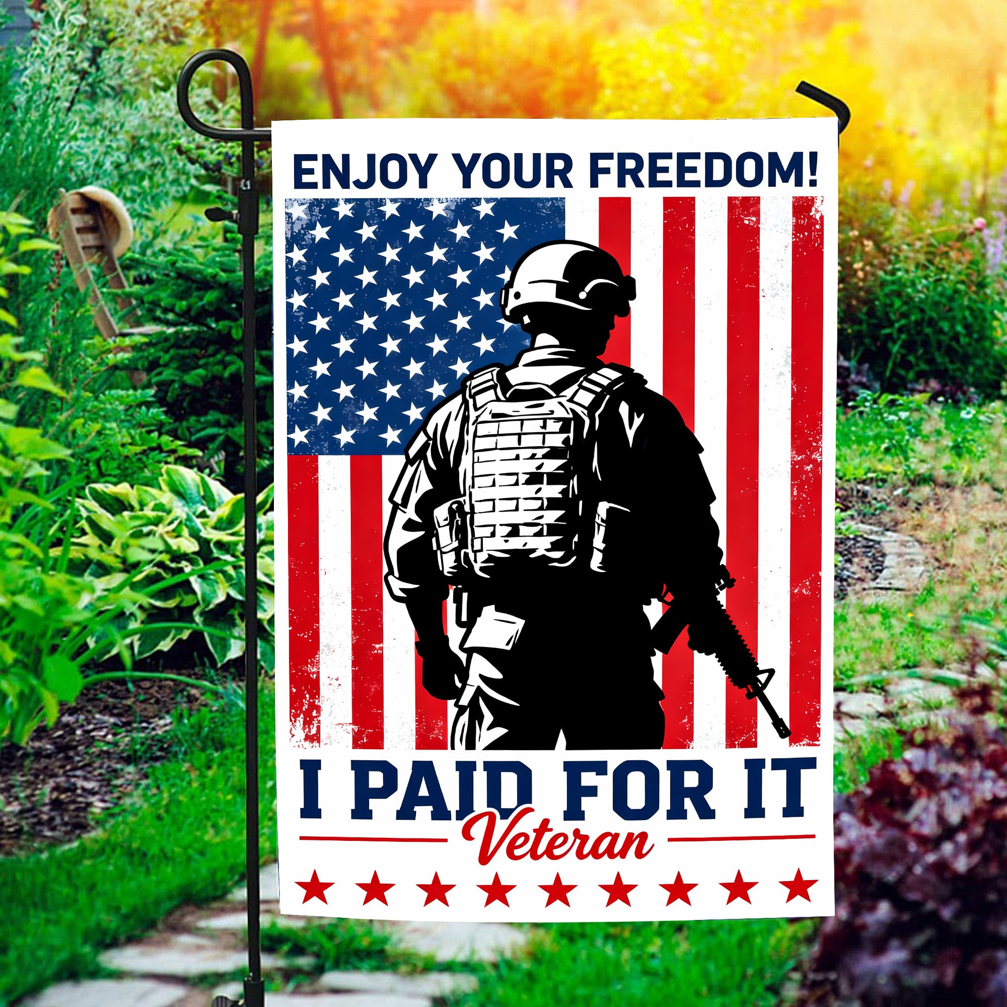 Veteran Pride Freedom Flag