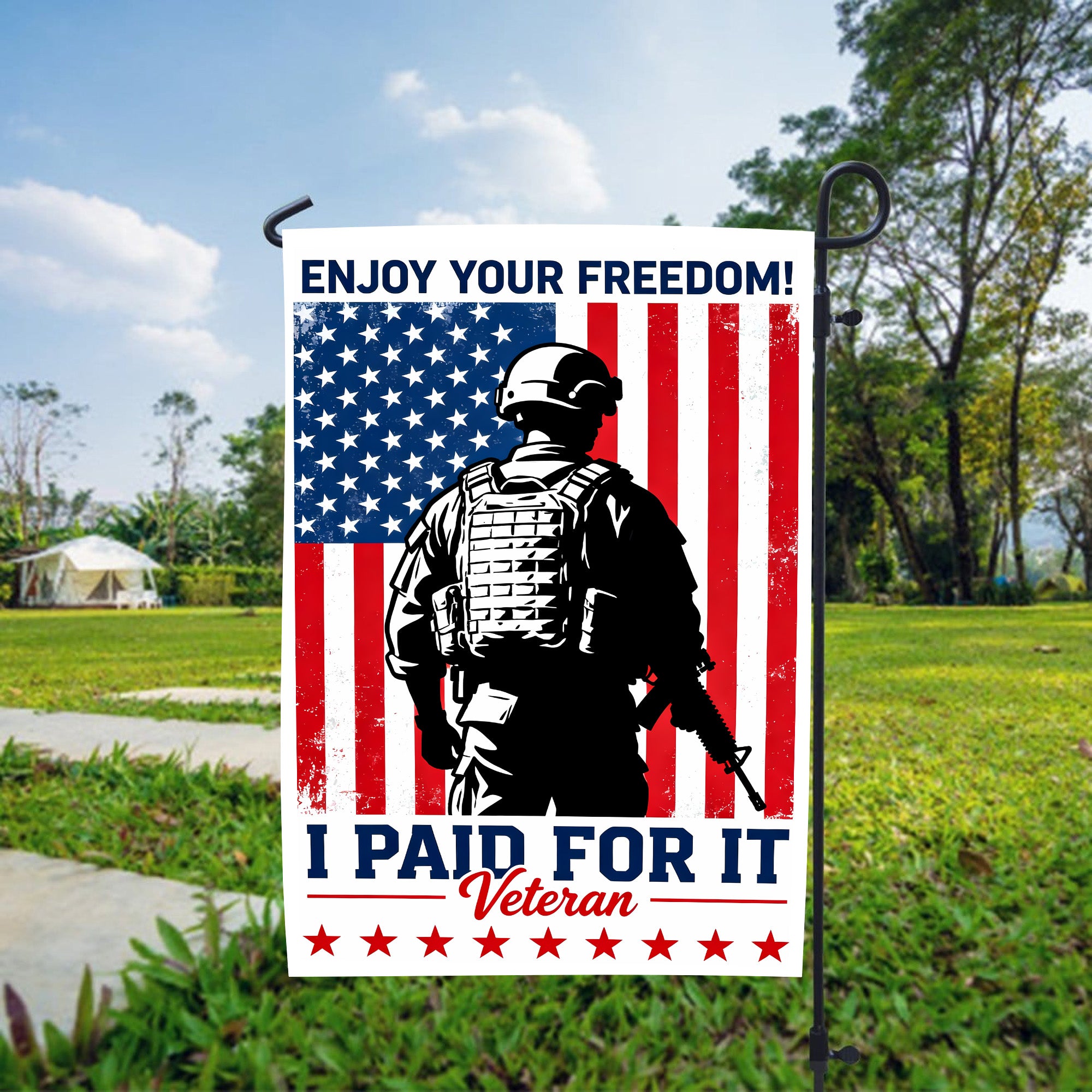 Veteran Pride Freedom Flag