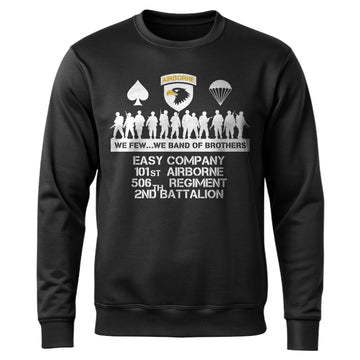Airborne We Few We Band of Brothers Sweatshirt