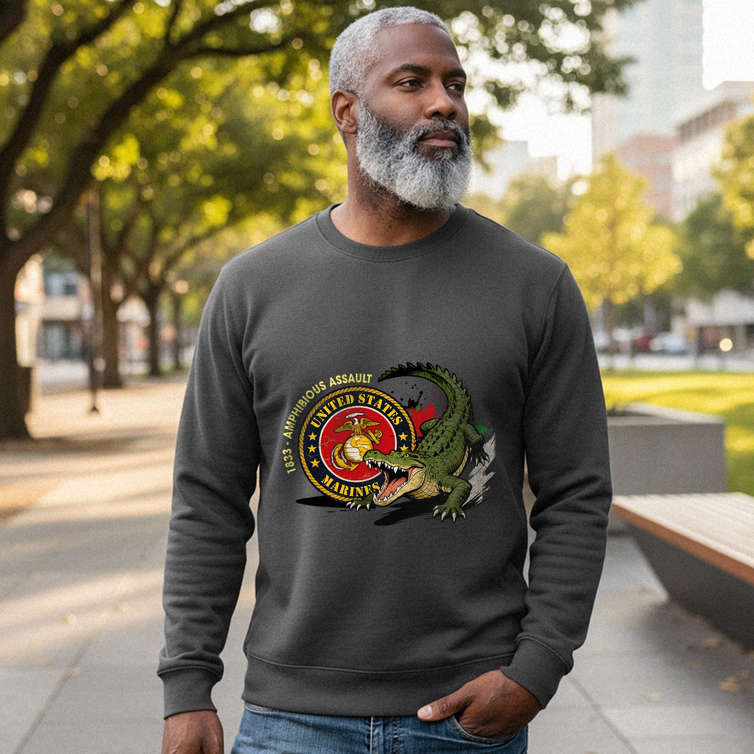 Marines 1833 Amphibious Assault Honor Sweatshirt