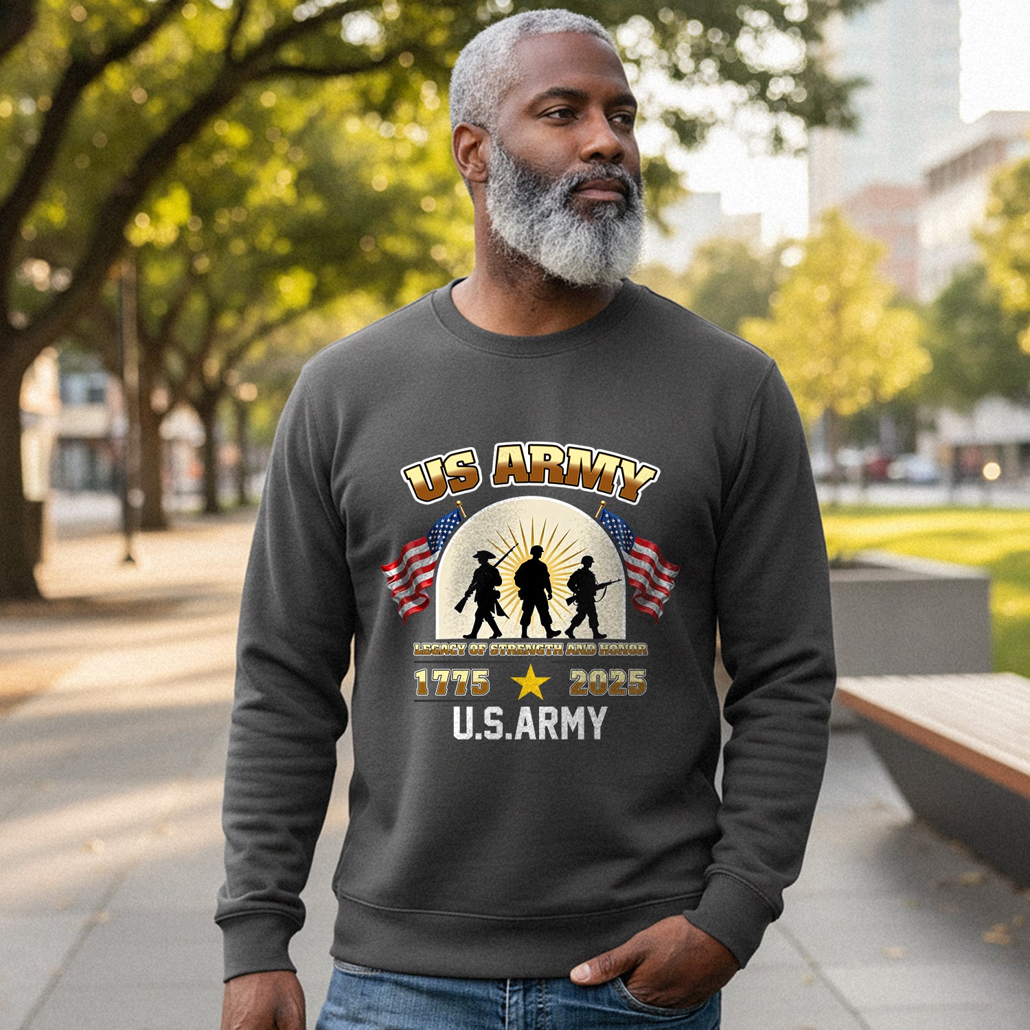 US Army Strength and Honor Legacy Sweatshirt