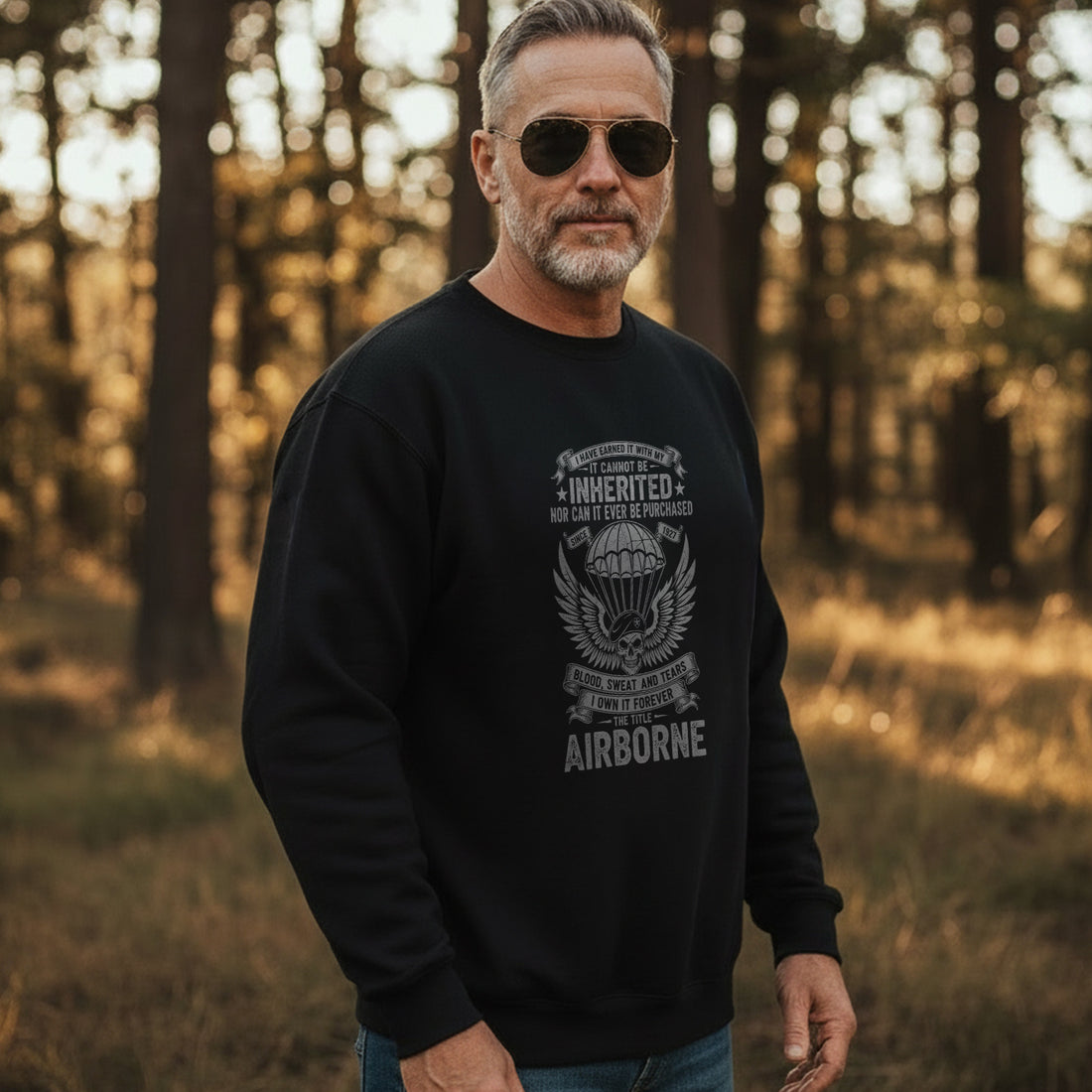 I Earned It with Blood Sweat and Tears Sweatshirt