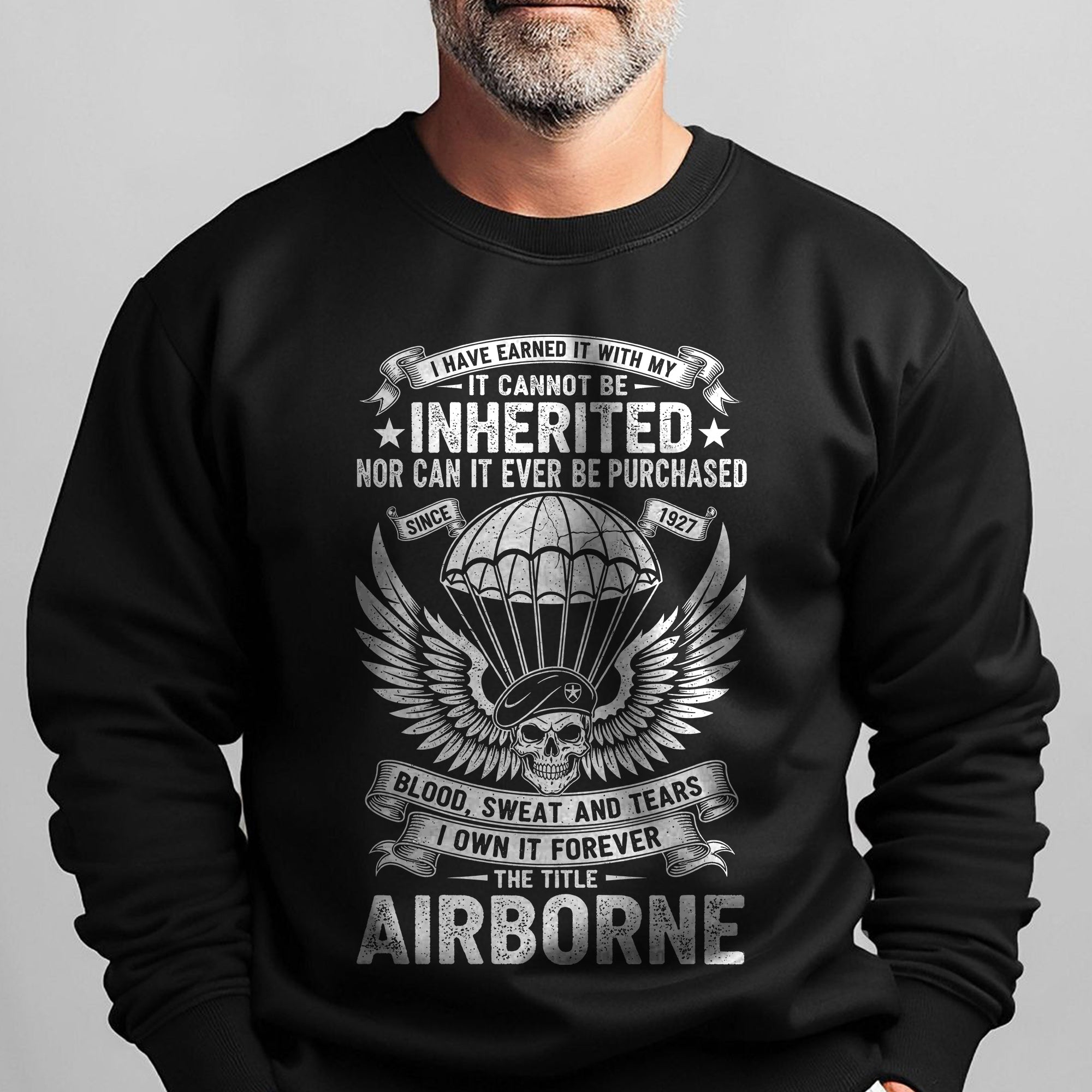 I Earned It with Blood Sweat and Tears Sweatshirt