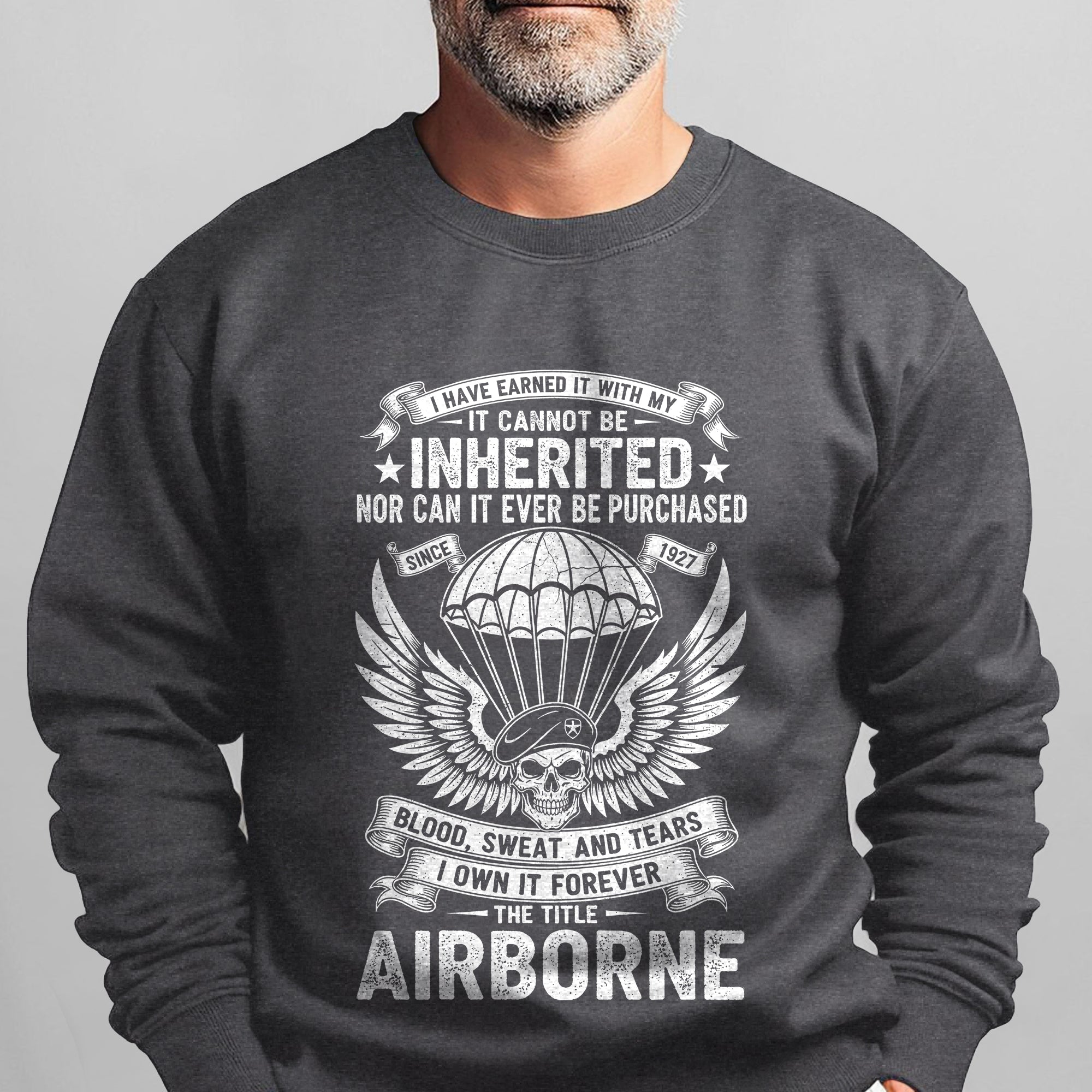 I Earned It with Blood Sweat and Tears Sweatshirt