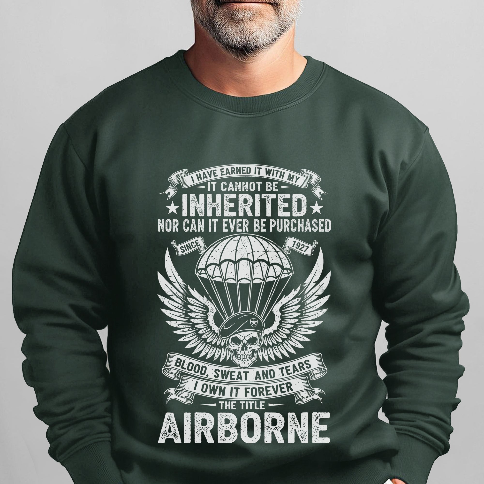 I Earned It with Blood Sweat and Tears Sweatshirt