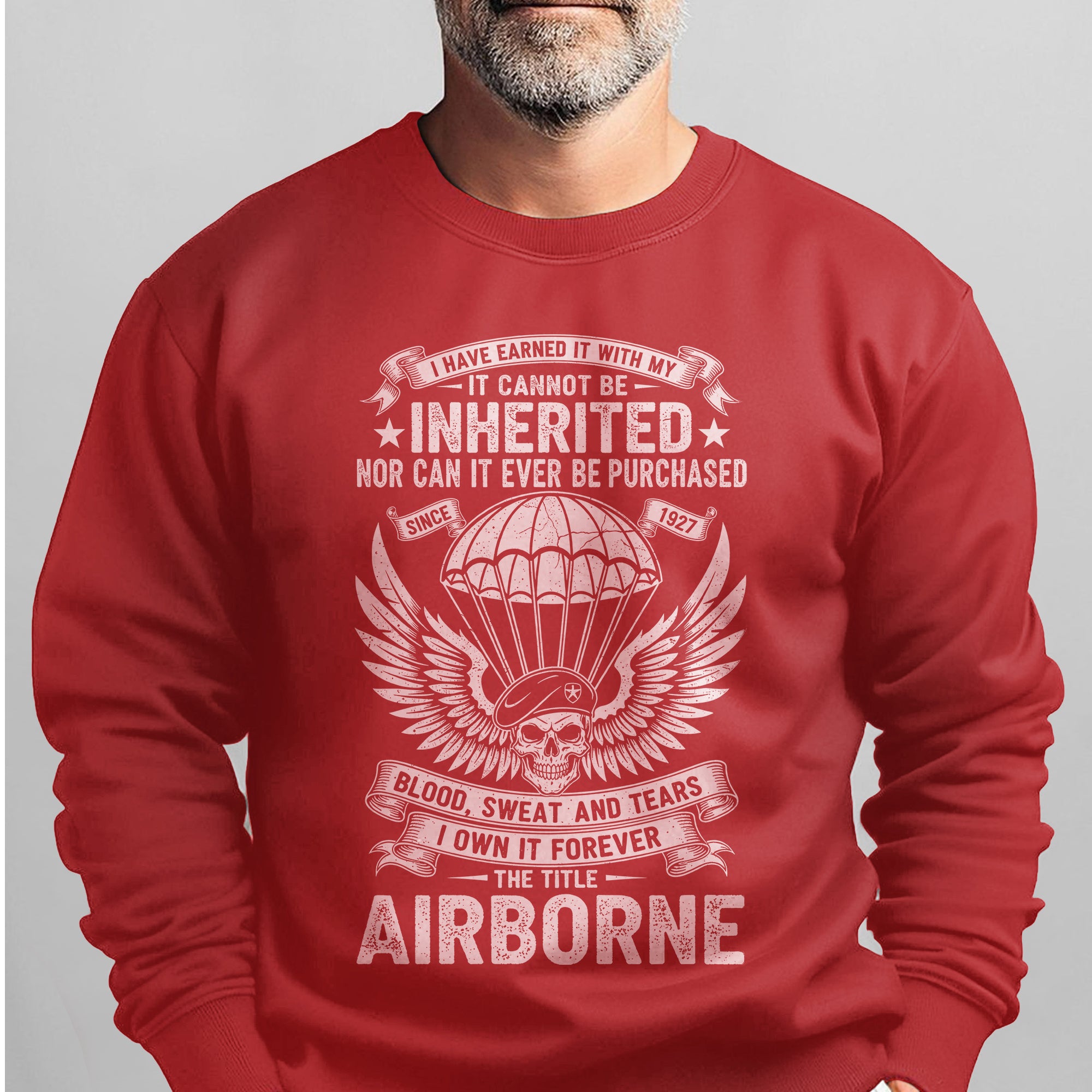 I Earned It with Blood Sweat and Tears Sweatshirt