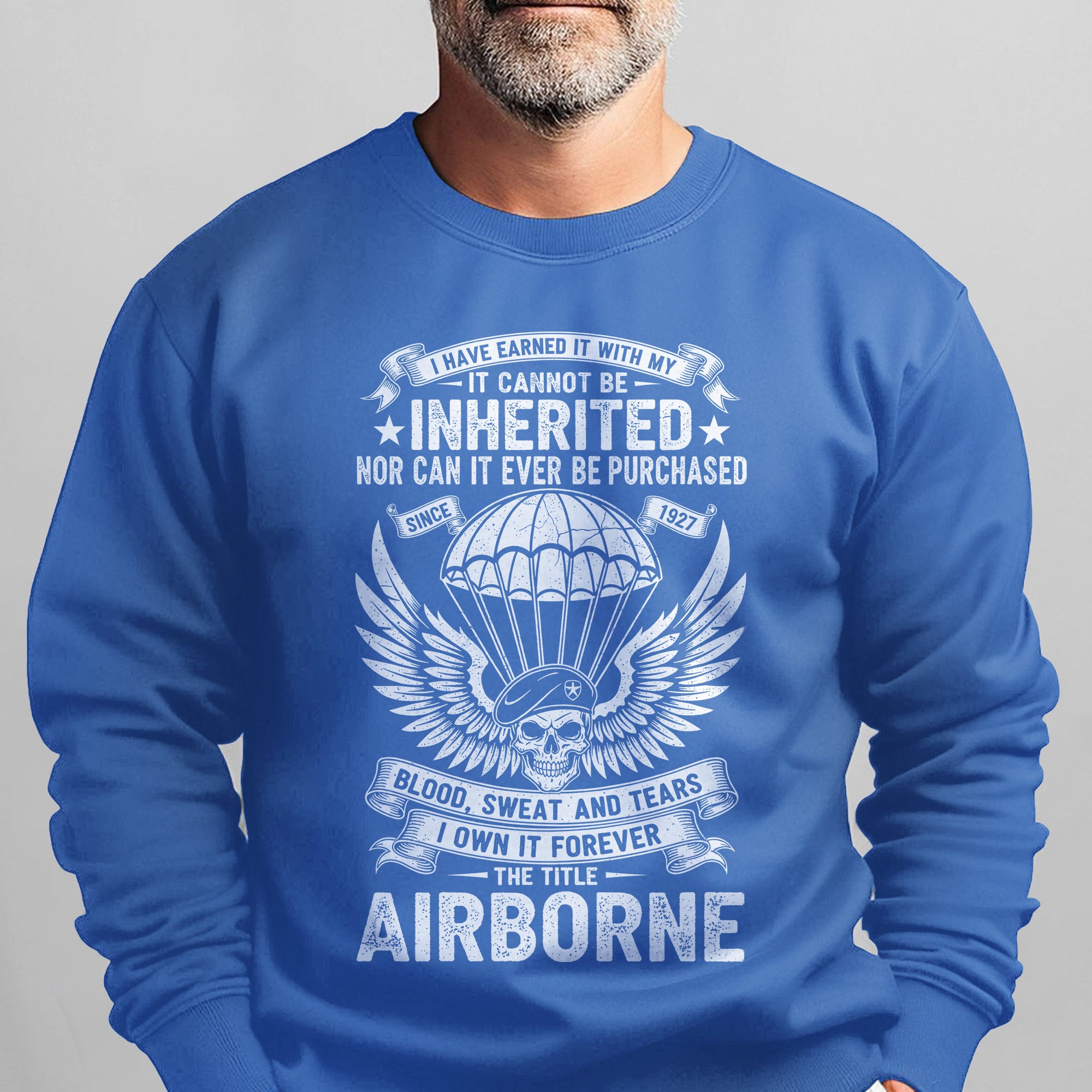 I Earned It with Blood Sweat and Tears Sweatshirt