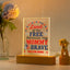 Brave Mommy's Love Personalized LED Night Light