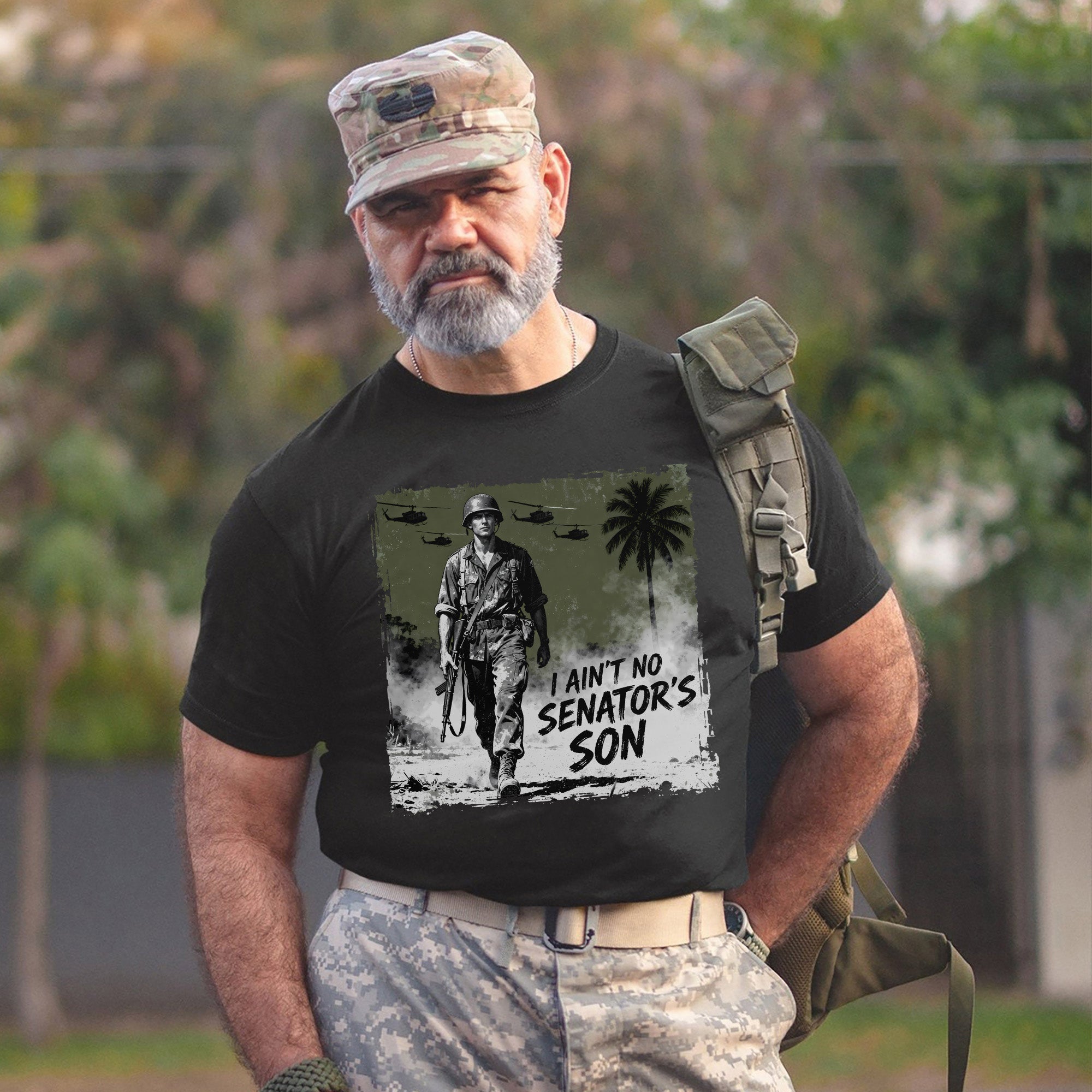 I Aint No Senators Son Military Patriotic T-Shirt