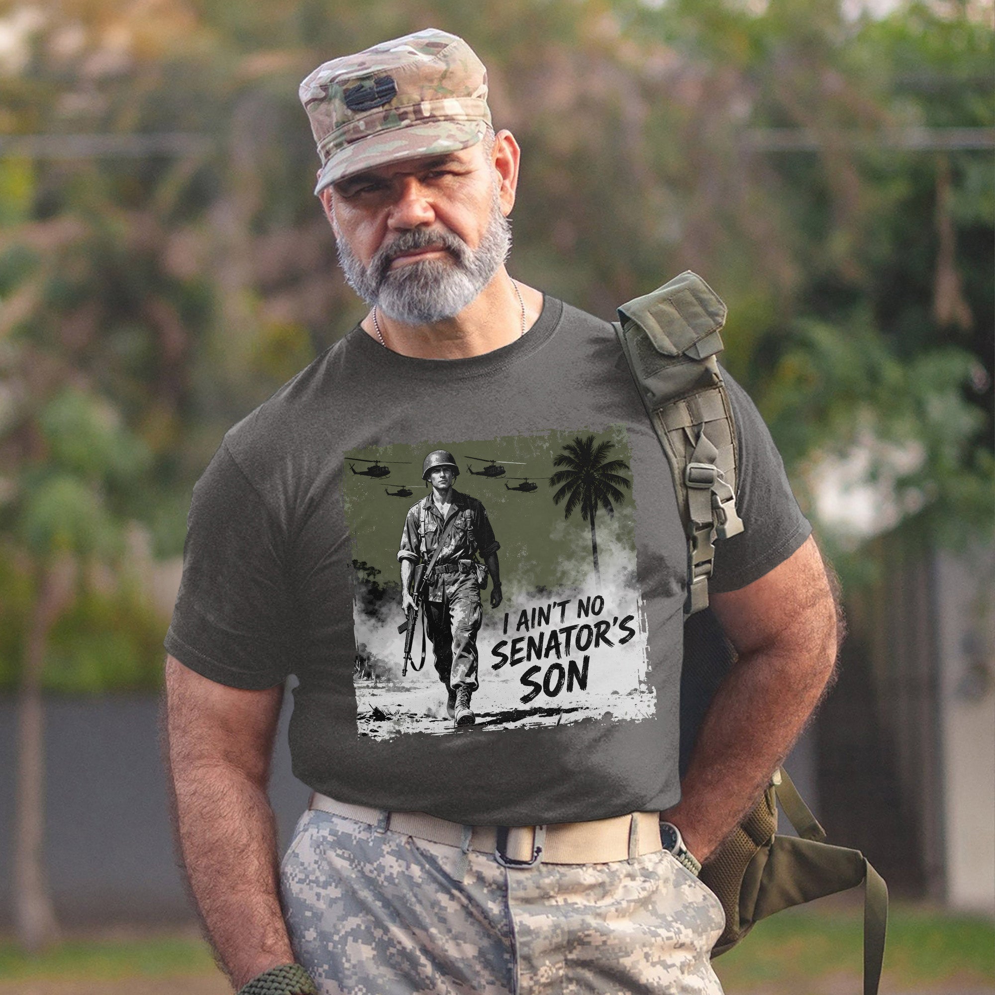 I Aint No Senators Son Military Patriotic T-Shirt