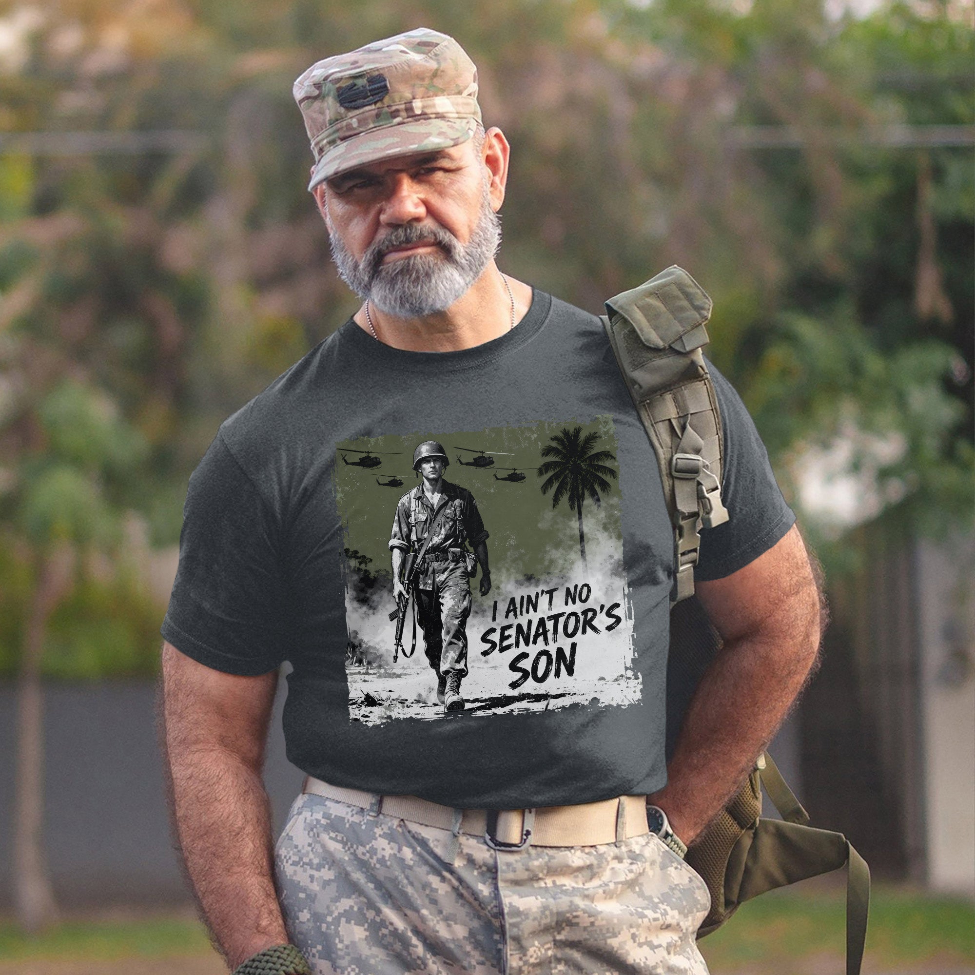 I Aint No Senators Son Military Patriotic T-Shirt