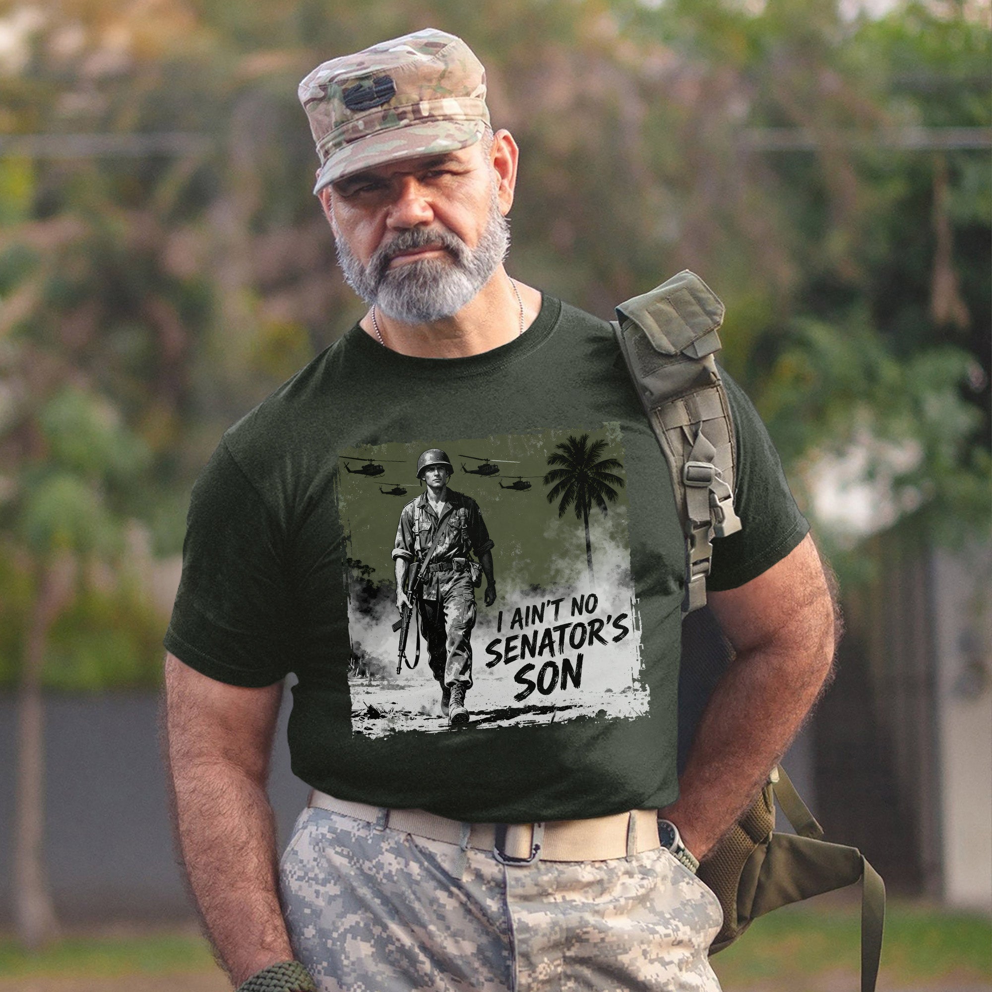 I Aint No Senators Son Military Patriotic T-Shirt