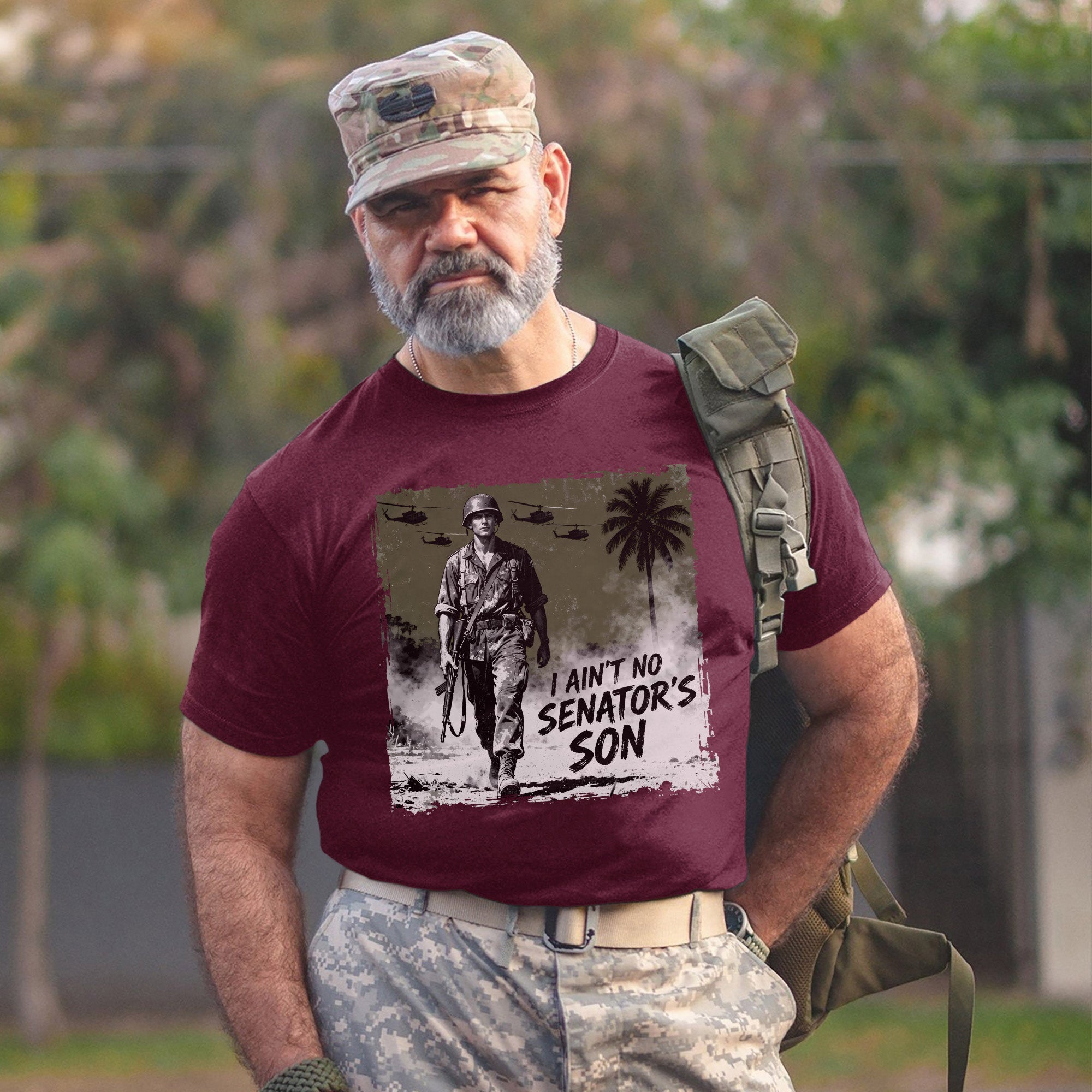 I Aint No Senators Son Military Patriotic T-Shirt