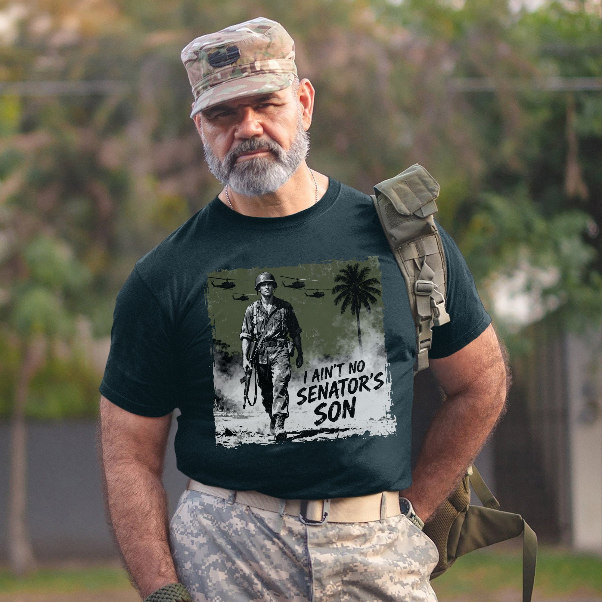 I Aint No Senators Son Military Patriotic T-Shirt