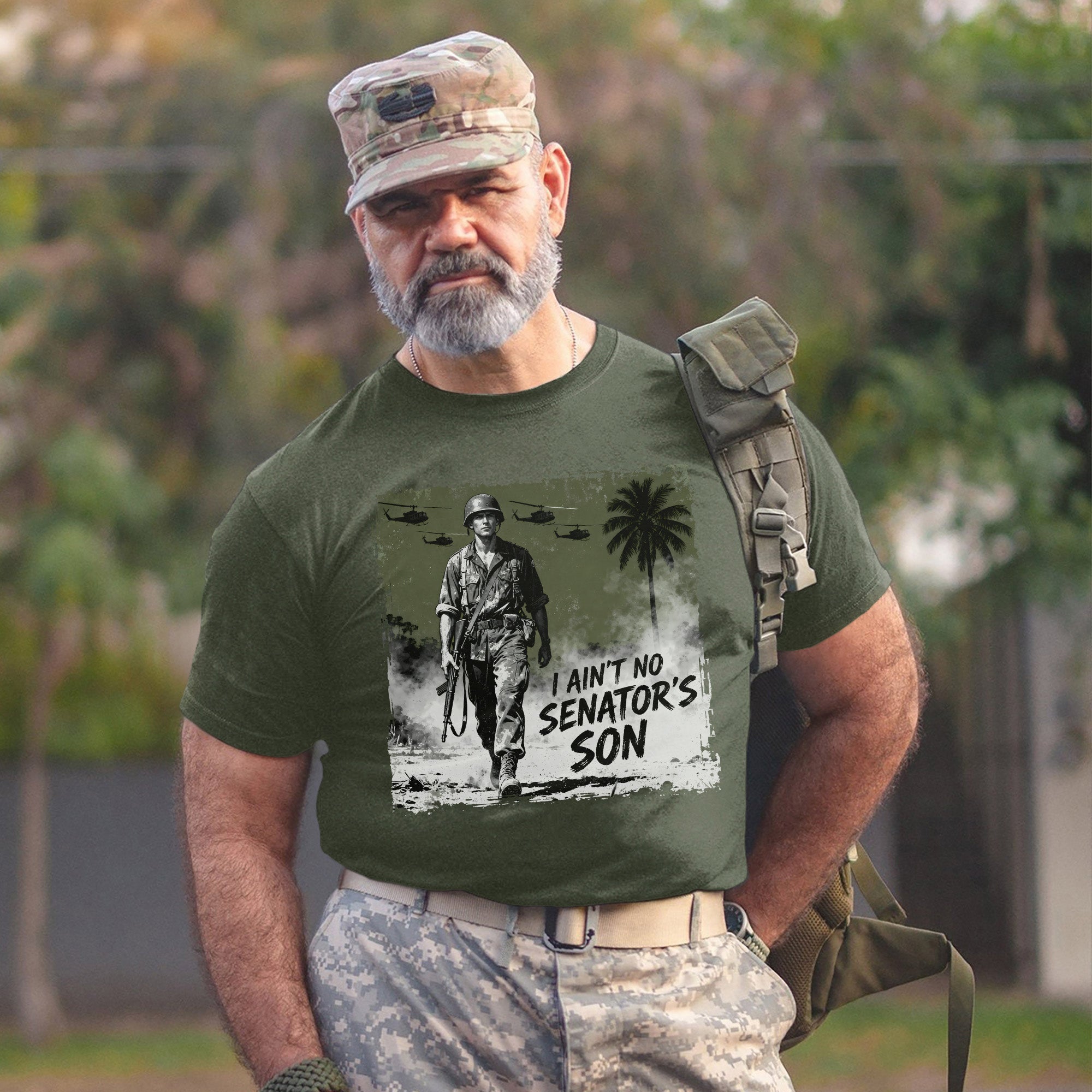 I Aint No Senators Son Military Patriotic T-Shirt