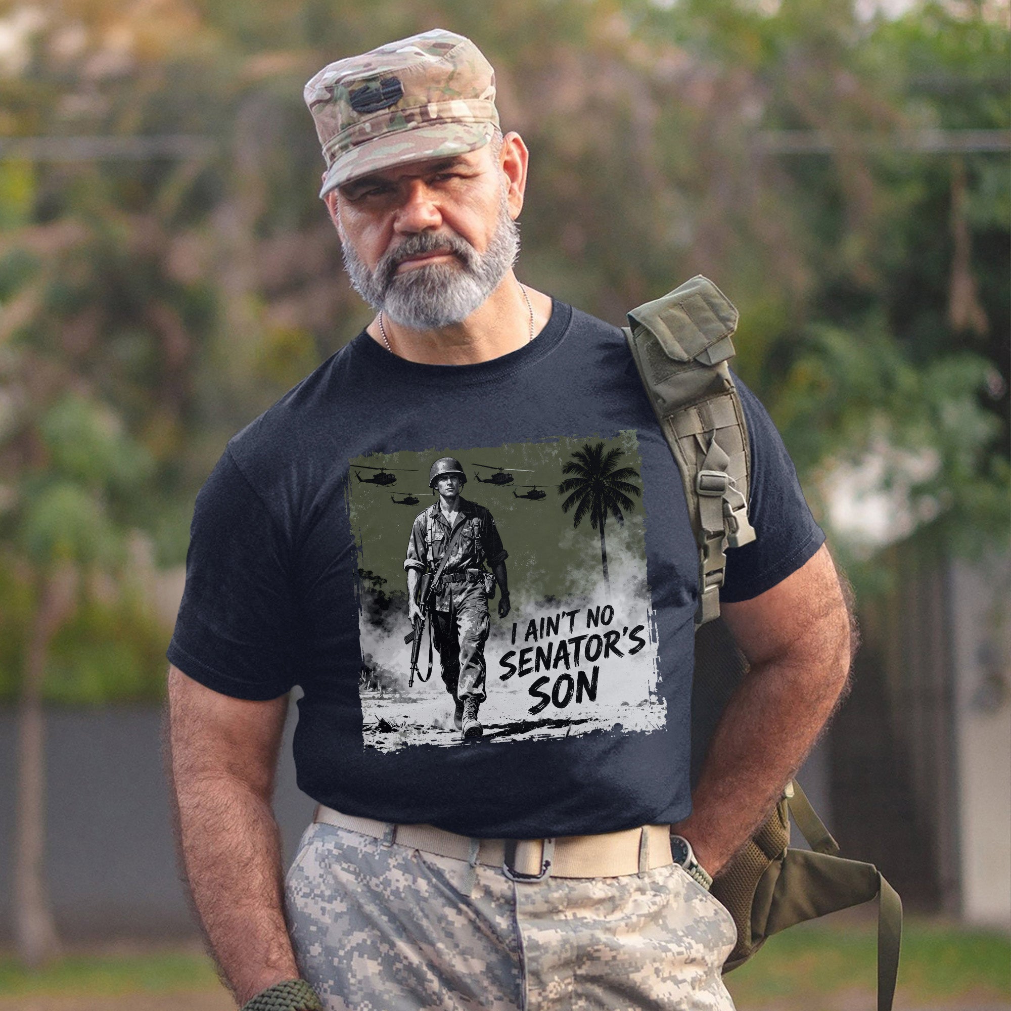 I Aint No Senators Son Military Patriotic T-Shirt