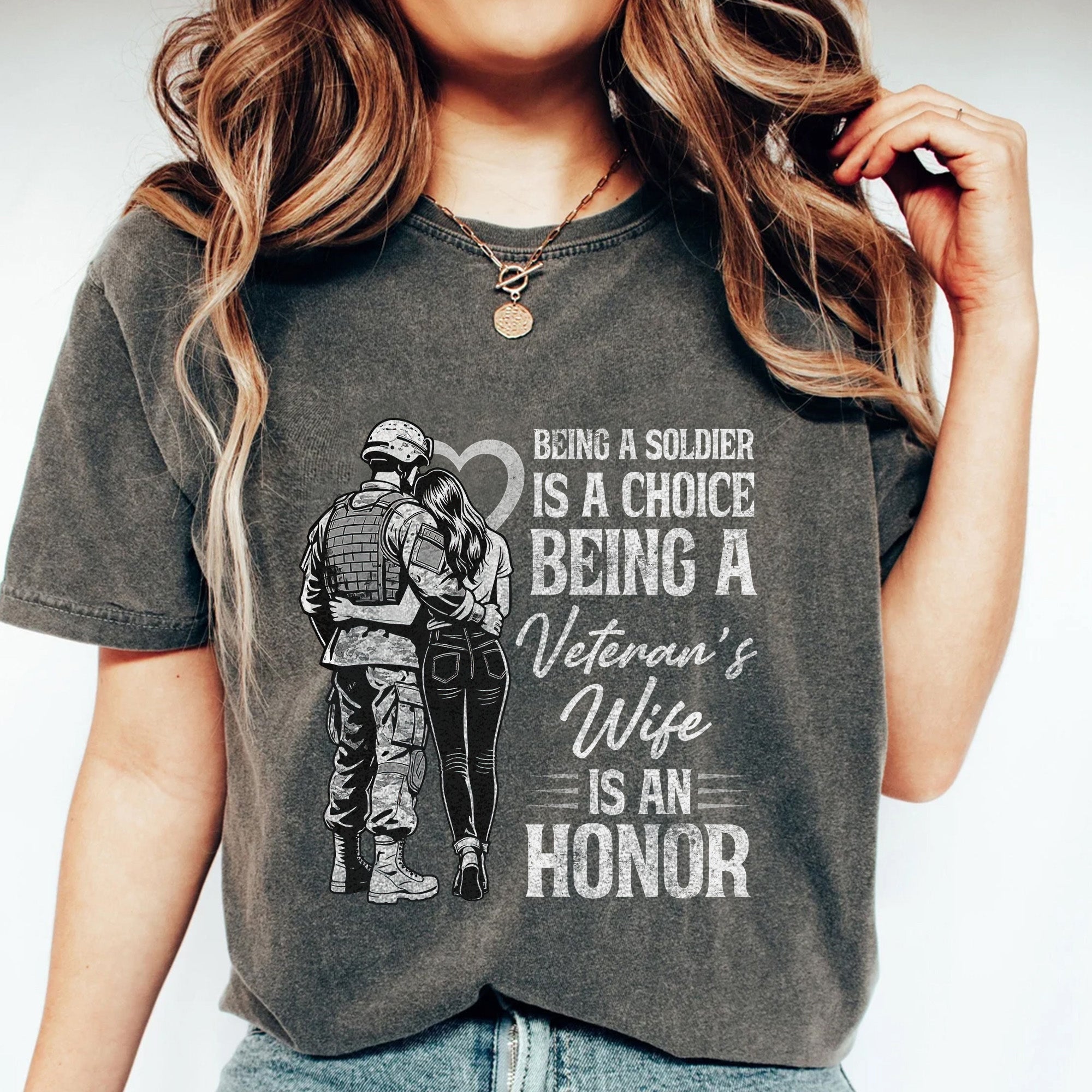 Being a Soldier Is a Choice Comfort Colors T-Shirt