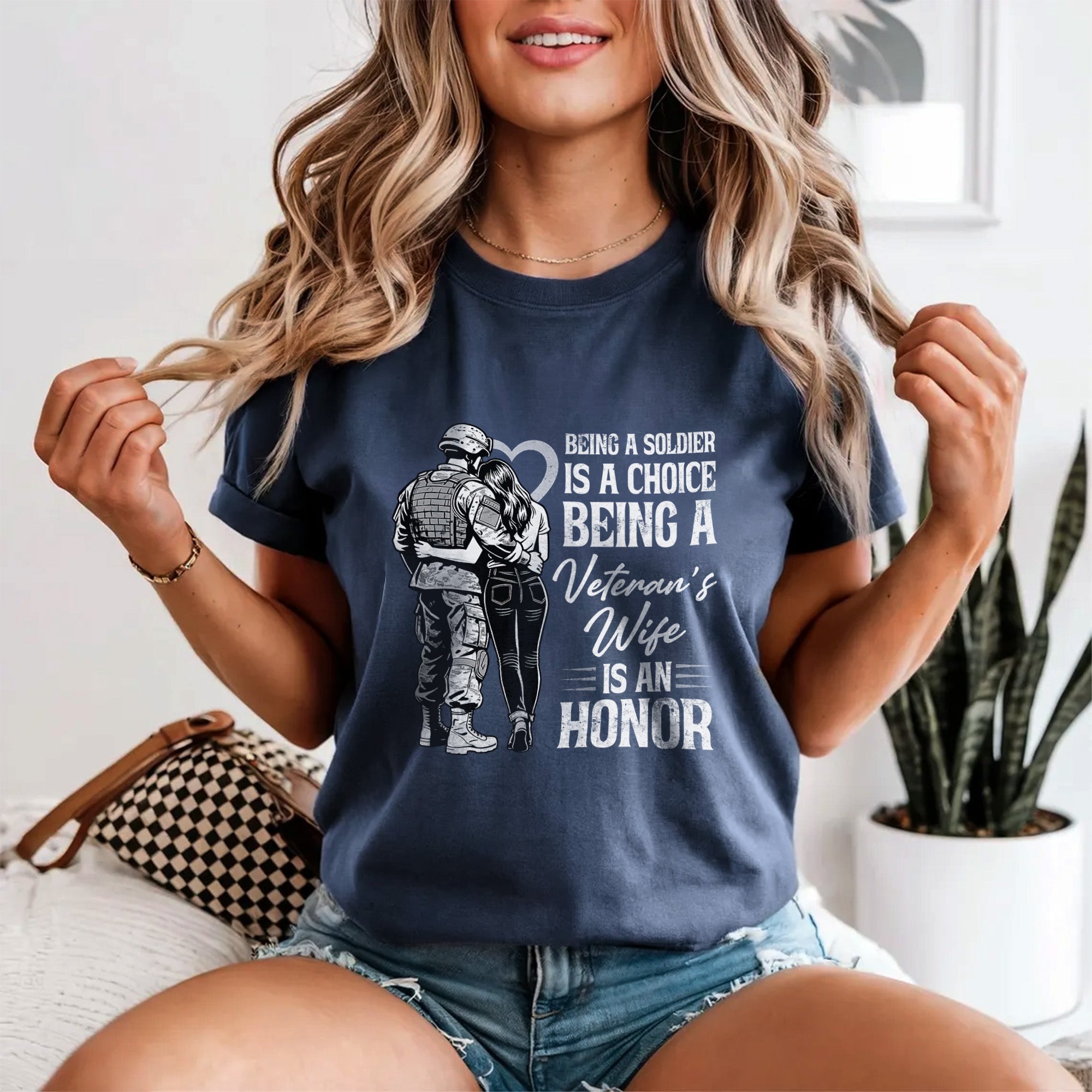 Being a Soldier Is a Choice Comfort Colors T-Shirt