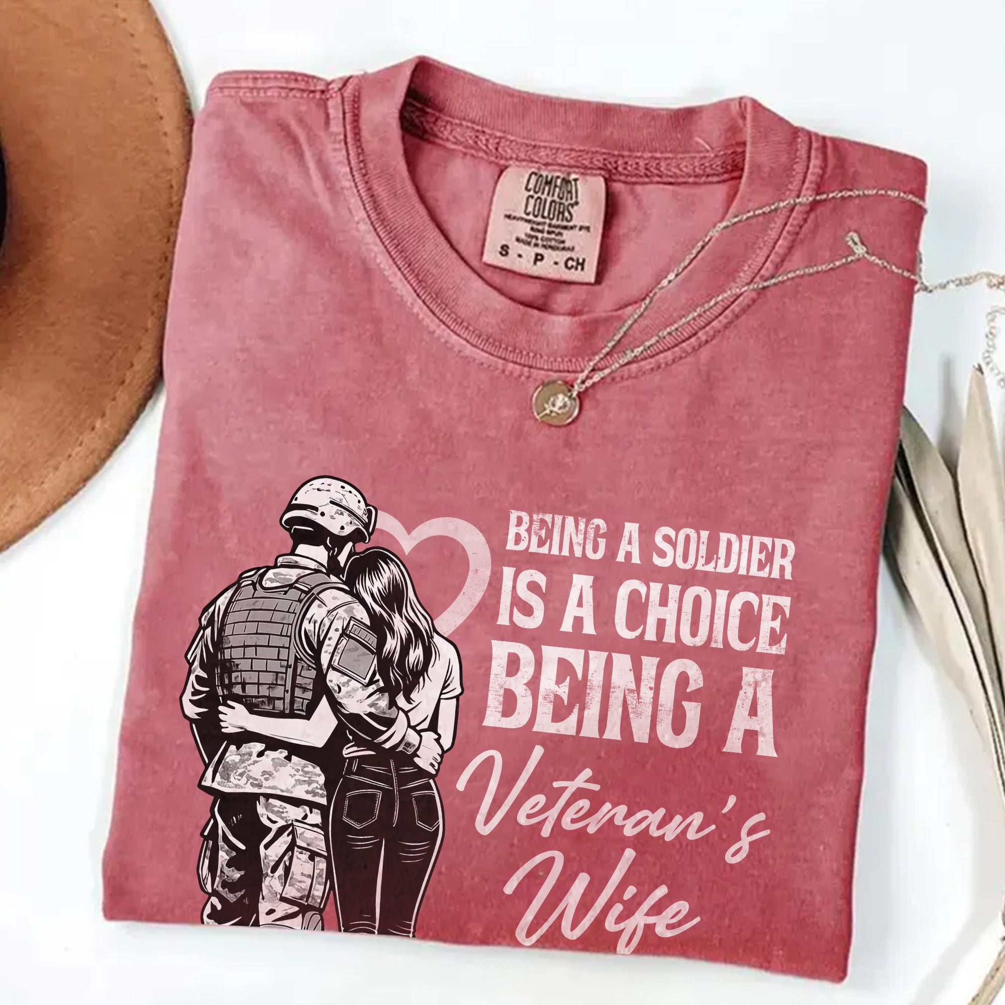 Being a Soldier Is a Choice Comfort Colors T-Shirt
