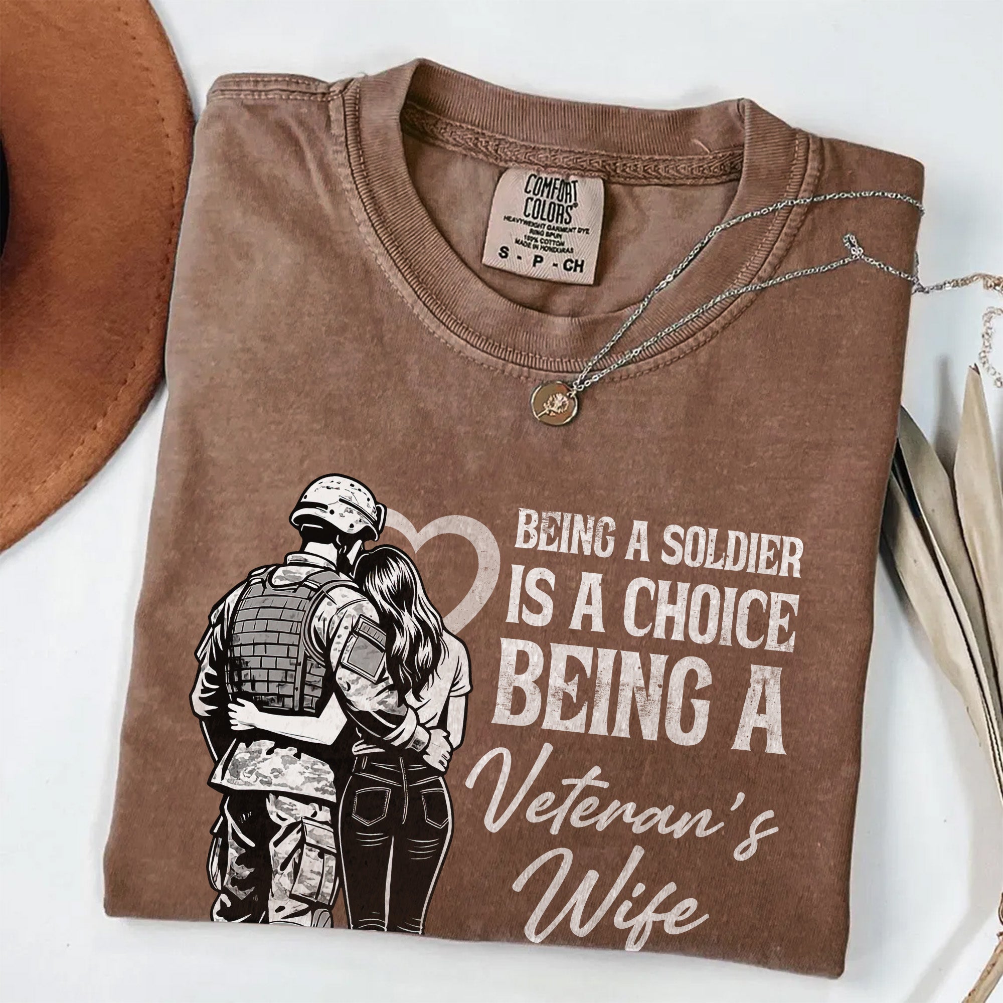 Being a Soldier Is a Choice Comfort Colors T-Shirt