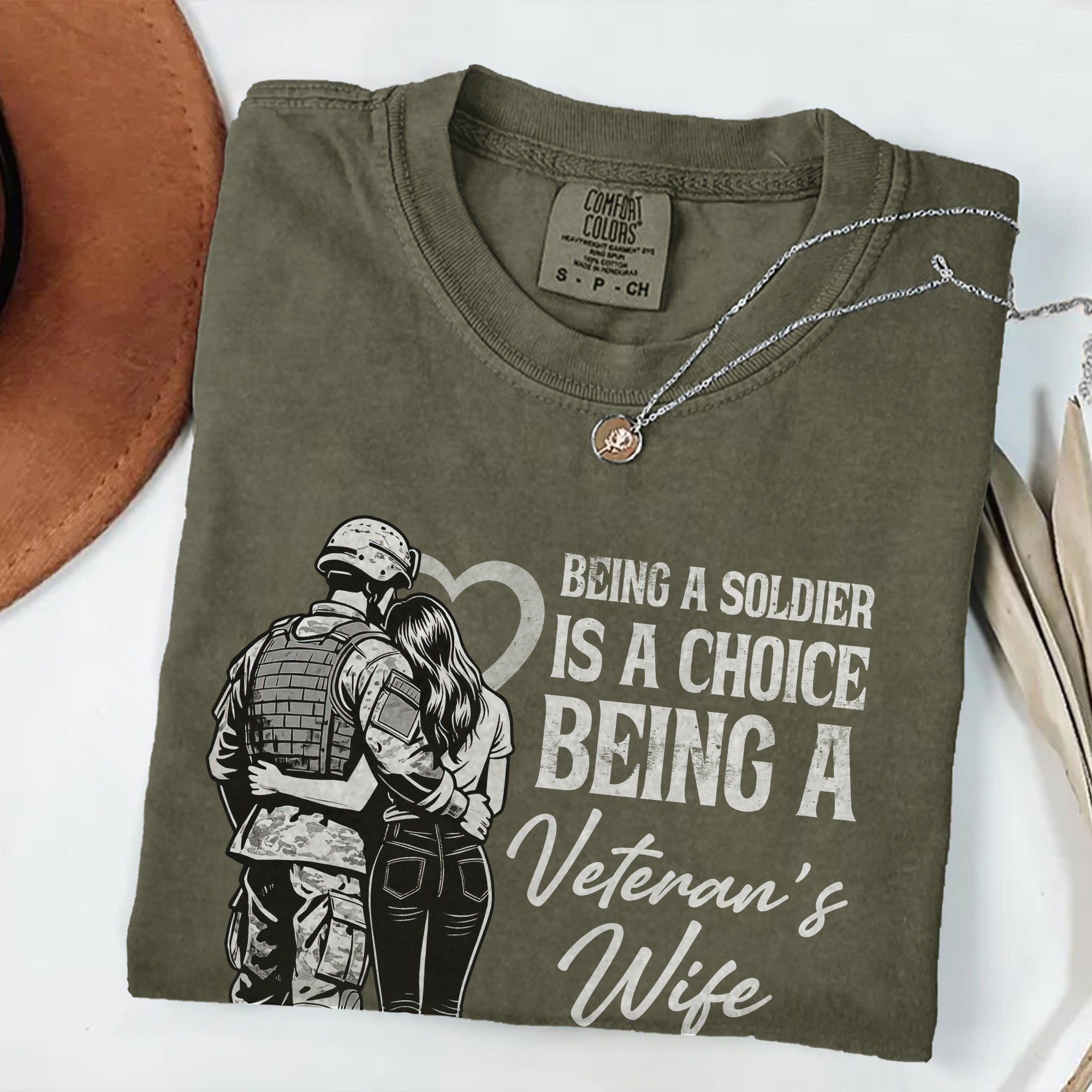 Being a Soldier Is a Choice Comfort Colors T-Shirt